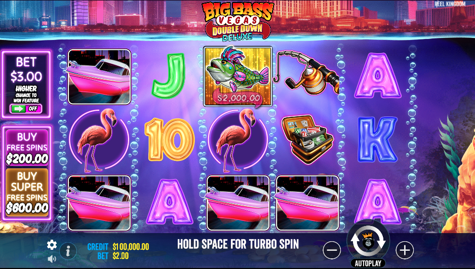 Big Bass Vegas Double Down Deluxe